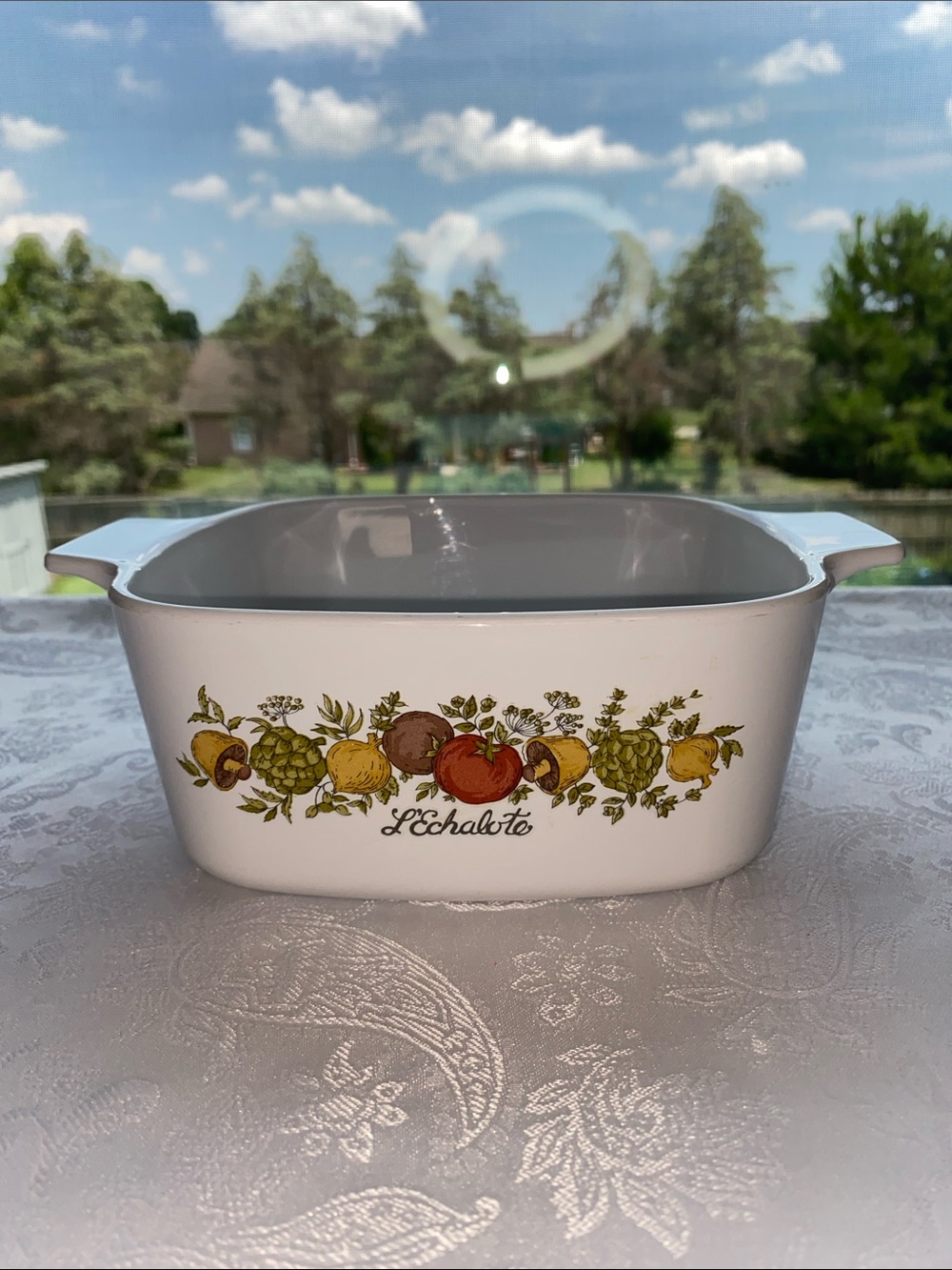 Vintage CorningWare L’Echalote 1 1/5 q